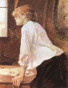 Henri  Toulouse-Lautrec The Laundress Sweden oil painting artist